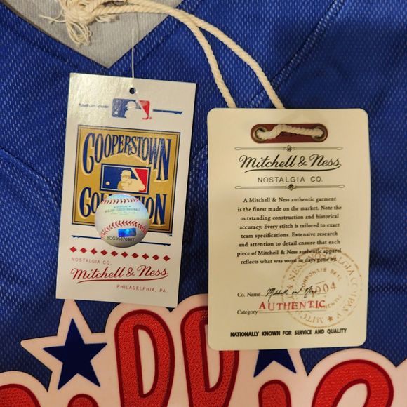 Mitchell & Ness Authentic Roy Halladay Philadelphia Phillies 2010 BP Jersey L - Picture 10 of 10